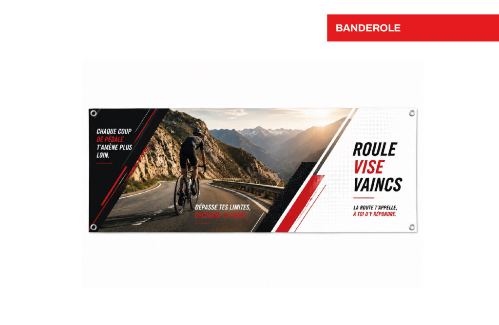 Banderole Pas Chère - Support Économique