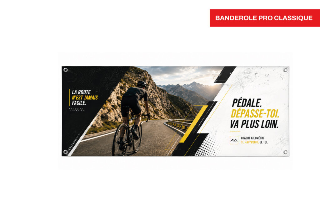 Banderole Pro Classique - Meilleur rapport Qualité/Prix