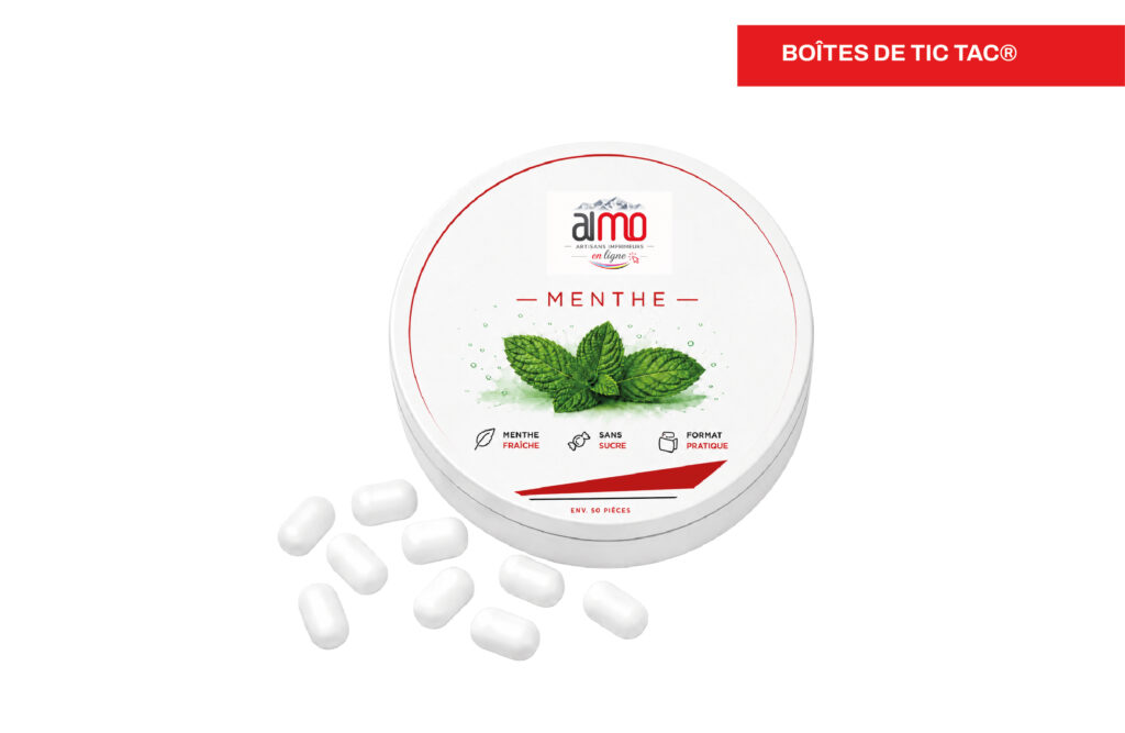 Boîtes de Tic Tac® Menthe