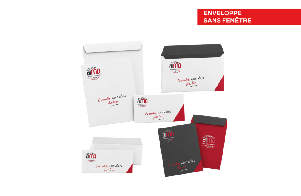 Enveloppe classique sans fenêtre