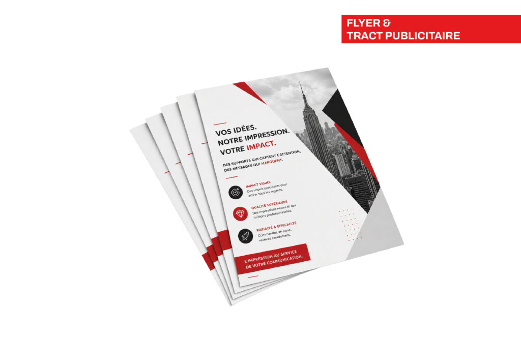 Flyer pas cher & tract publicitaire