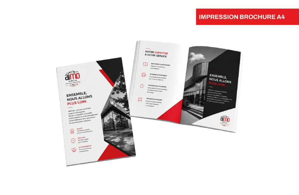 Impression Brochure A4 - Livret & Catalogue