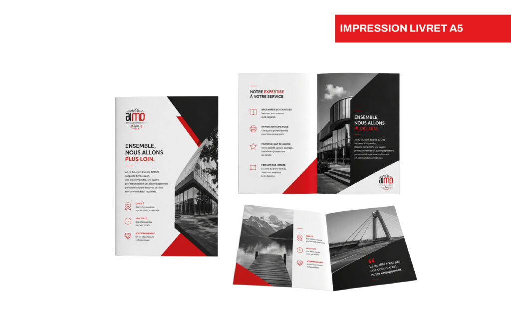 Impression Livret A5 - Brochure & Catalogue