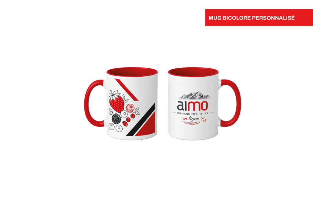 Mug Bicolore personnalisé
