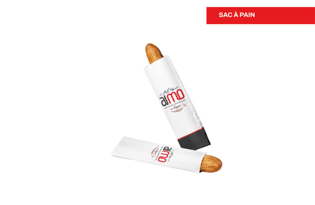 Sac à pain publicitaire imprimé