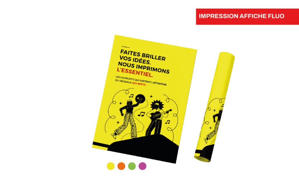 Impression Affiche Fluo Pas Chère