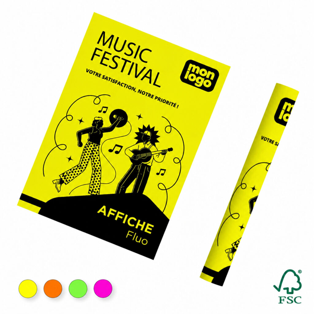 Impression Affiche Fluo Pas Chère