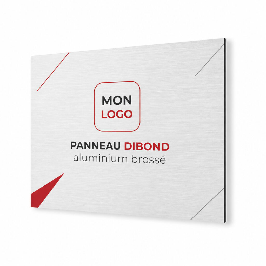 Impression Dibond Alu Brossé 3 mm