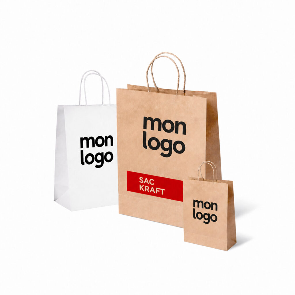 Sac kraft personnalisé