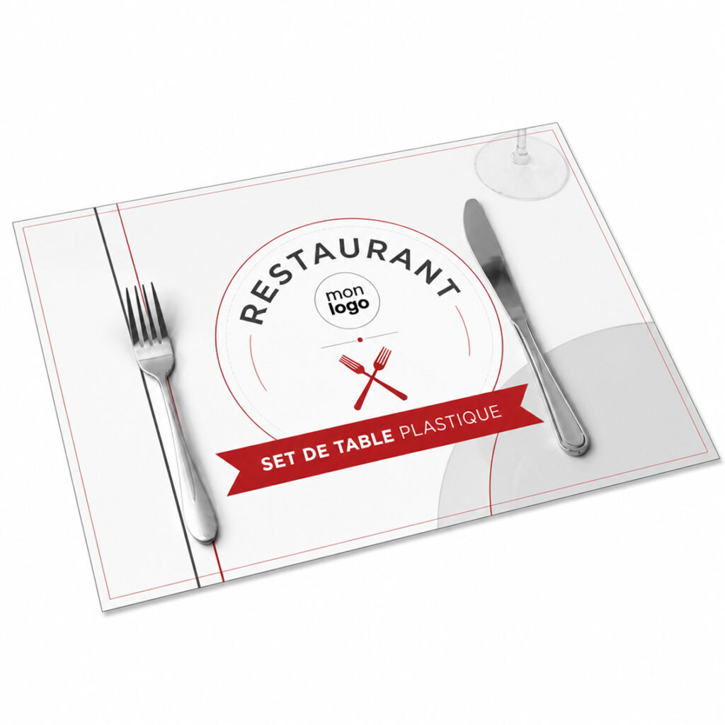 Set de Table Plastique