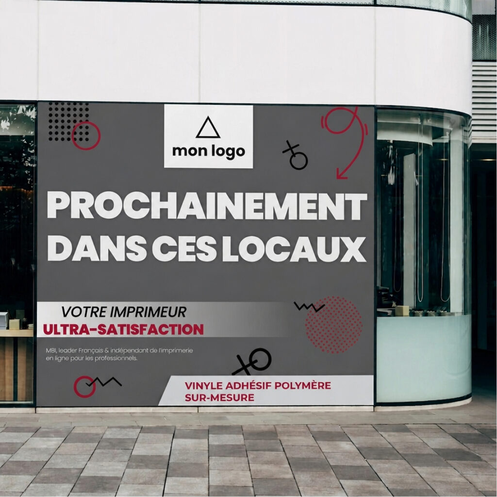 Adhésif Vinyle Polymère - Autocollant Résistant